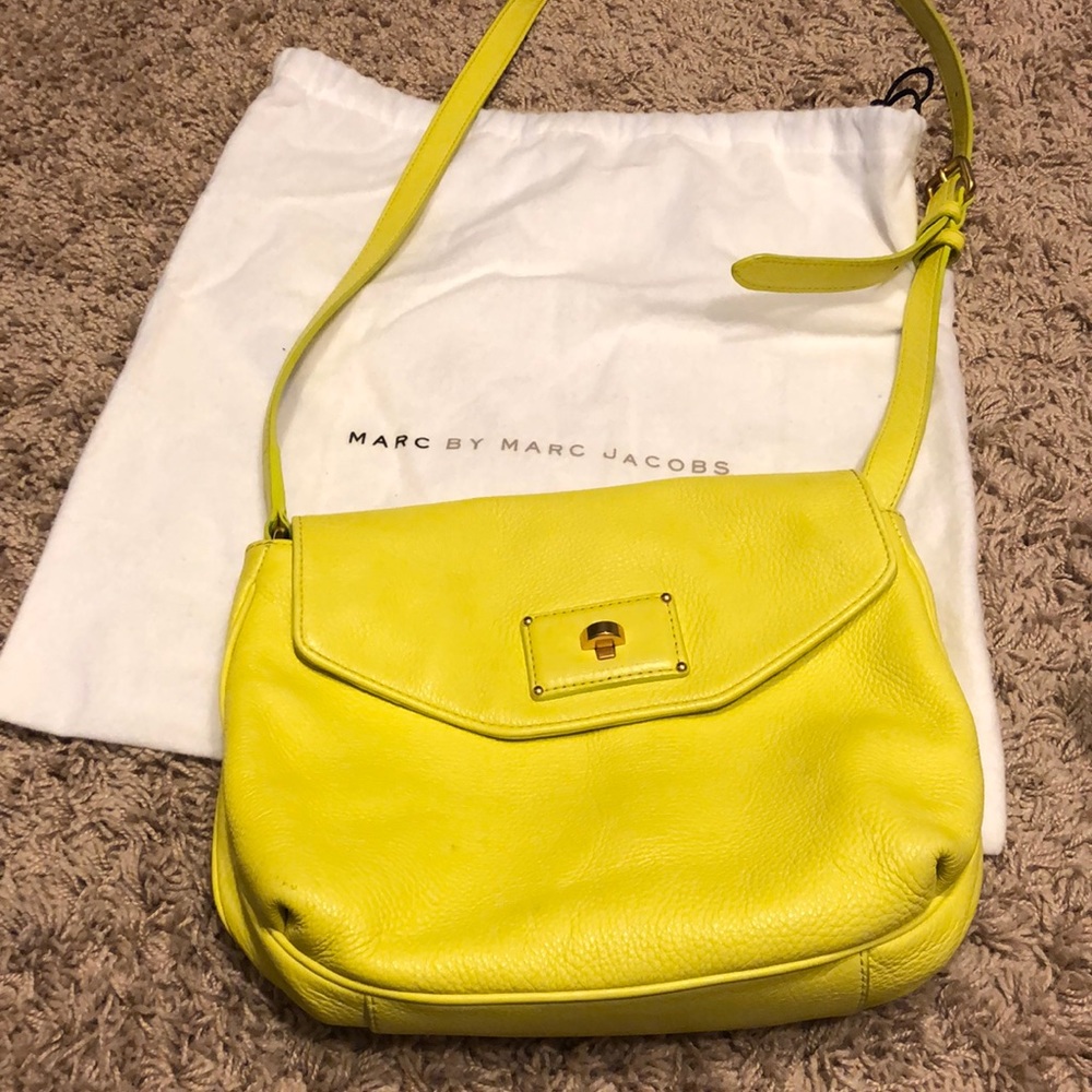 Marc by Marc Jacobs Neon Yellow Crossbody
